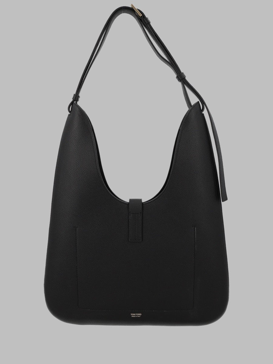 Tom Ford Women's Borsa Hobo Monarch Medium Black