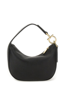 Ferragamo Women's Borsa Hobo North South Mini Black