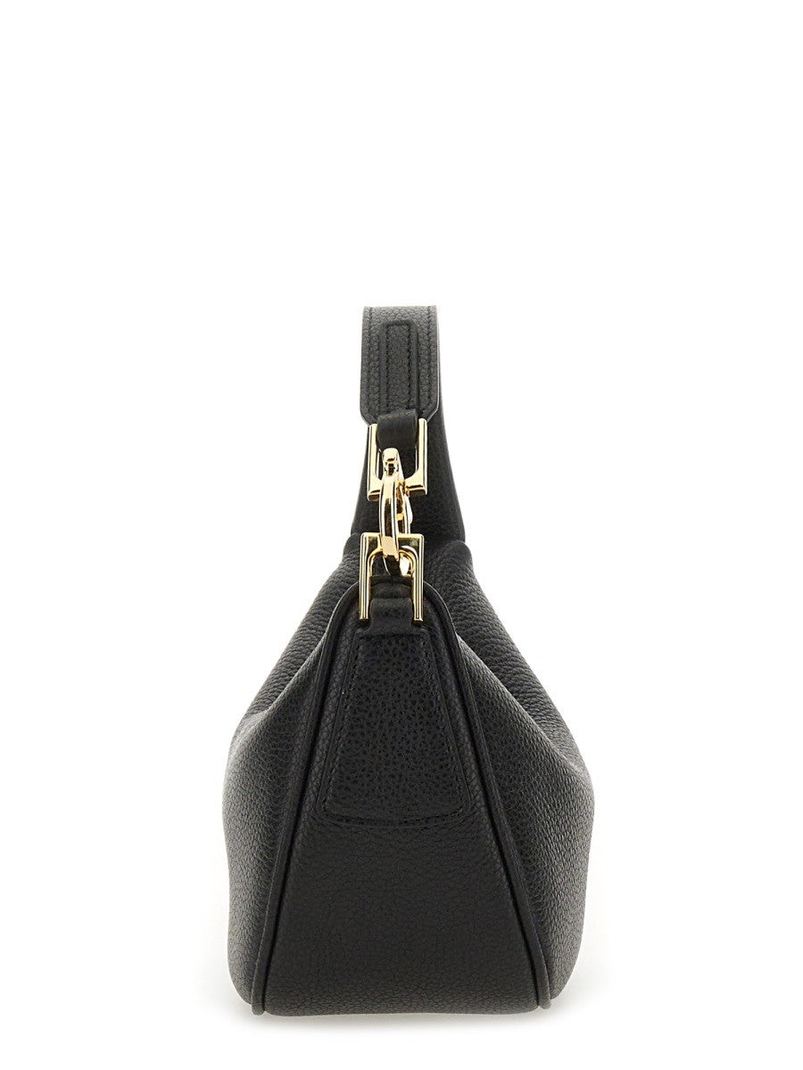 Ferragamo Women's Borsa Hobo North South Mini Black