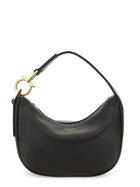 Ferragamo Women's Hobo North South Mini Bag Black