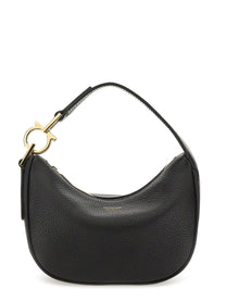 Ferragamo Women's Borsa Hobo North South Mini Black