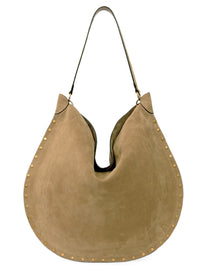Isabel Marant Women's Borsa Hobo Oskan Beige