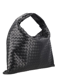 Bottega Veneta Women's Borsa Hop Large Black