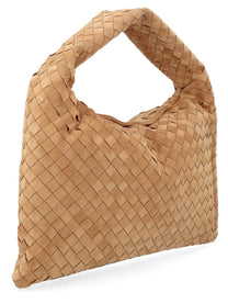 Bottega Veneta Women's Borsa Hop Small Beige