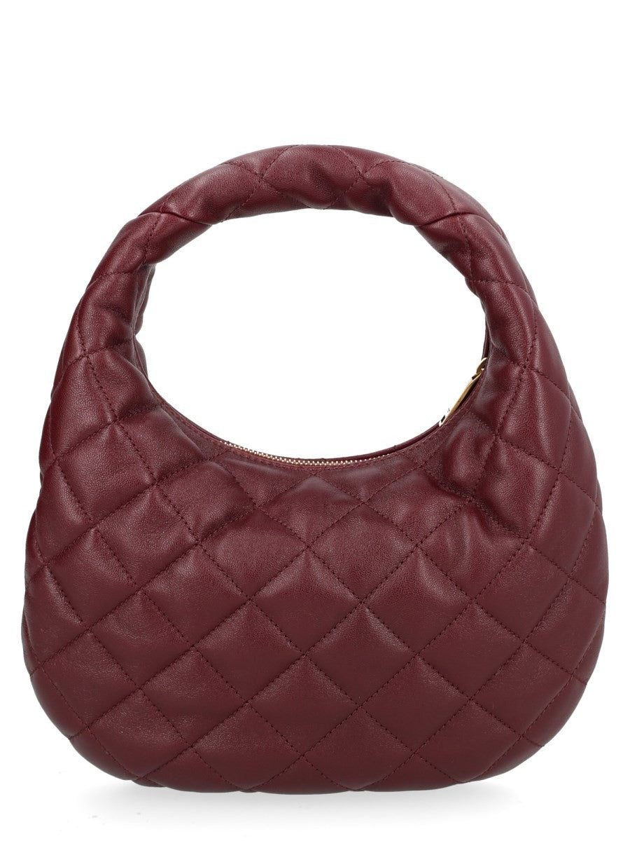 Saint Laurent Women's Nappa Quilted Icarino Bag Red, view 2
