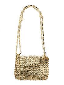 Rabanne Women's Borsa Iconic Nano Gold