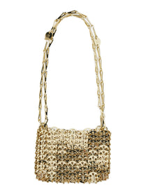 Rabanne Women's Borsa Iconic Nano Gold