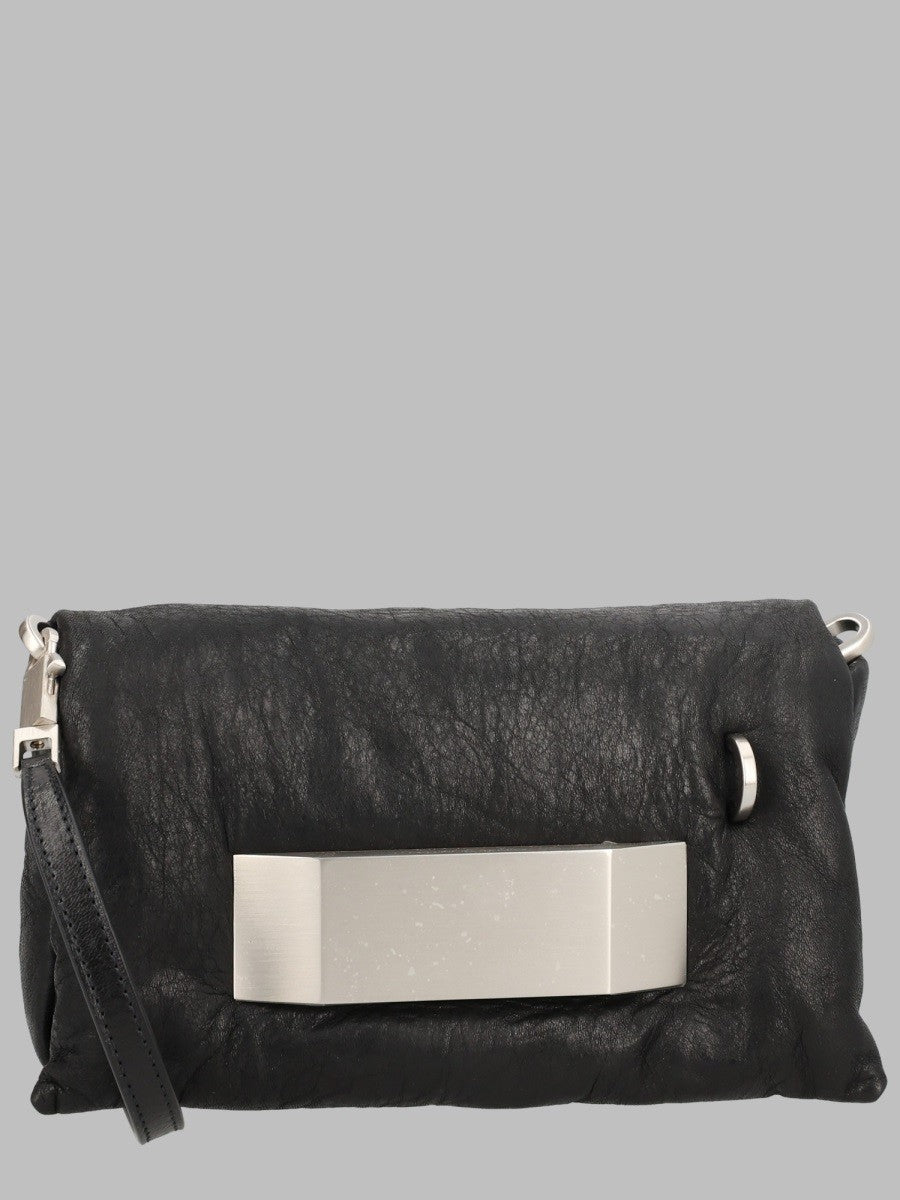 Rick Owens Women's Borsa in Pelle Pillow Griffin Black