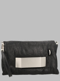 Rick Owens Women's Borsa in Pelle Pillow Griffin Black