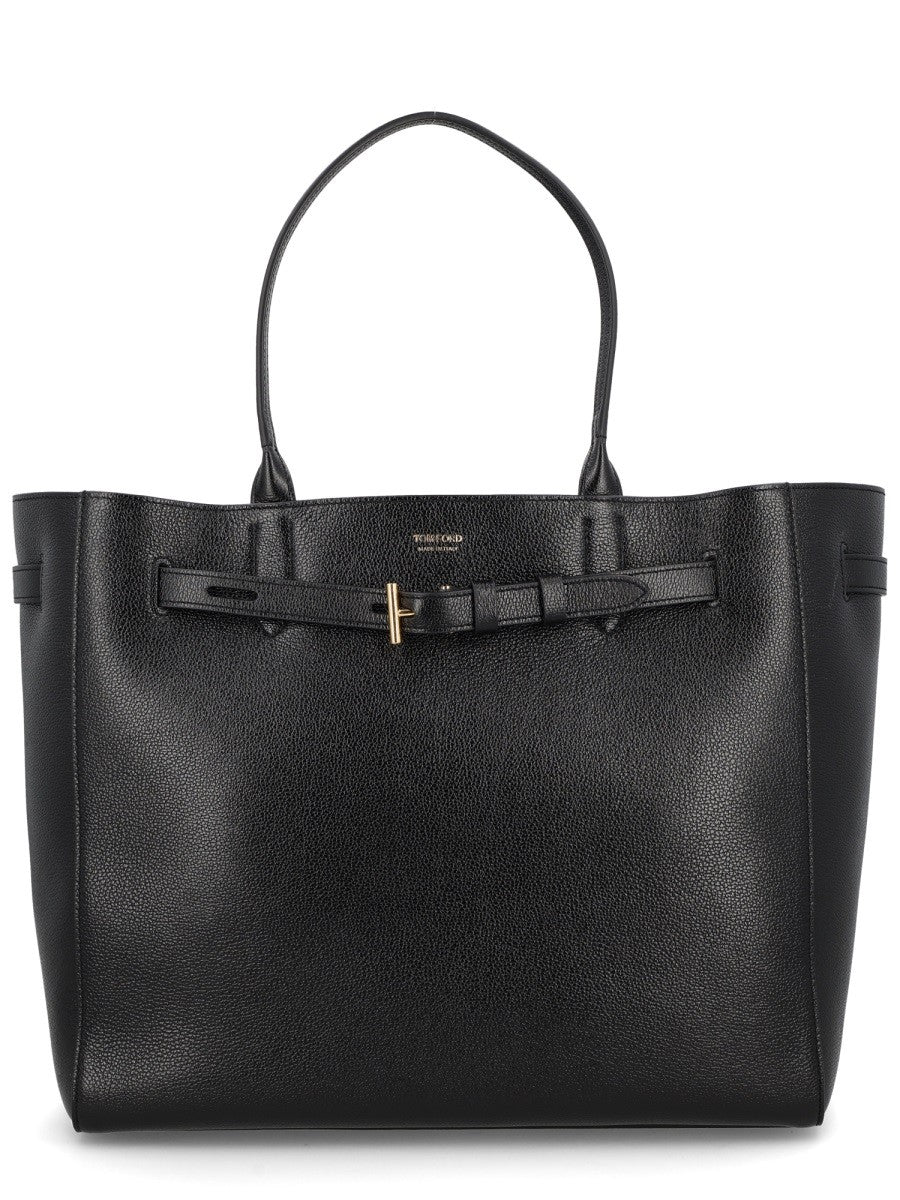 Tom Ford Women's Borsa in Pelle Black