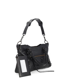 Balenciaga Women's LE City First Bag Black