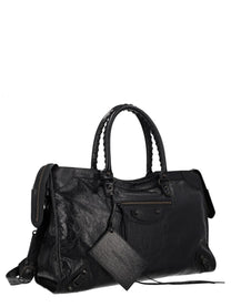 Balenciaga Men's Le City Large Bag Black