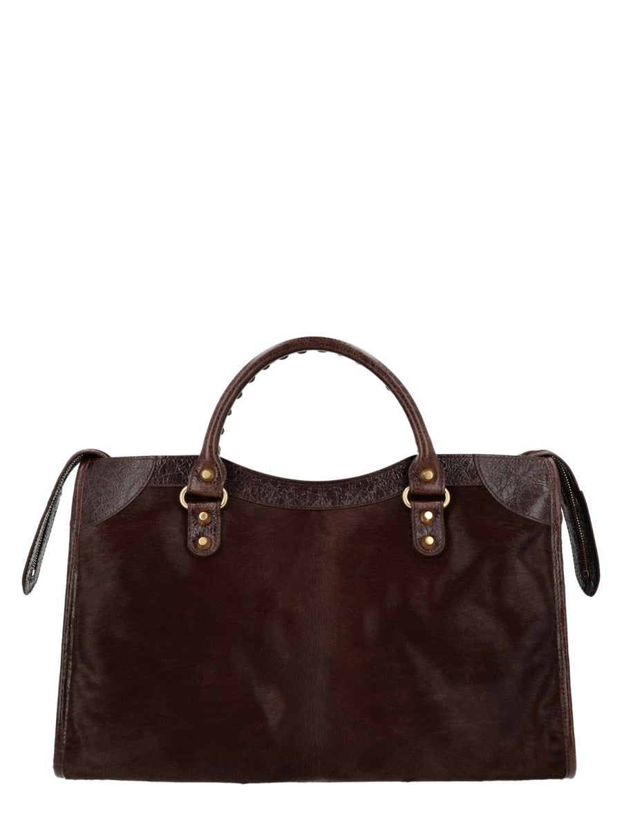 Balenciaga Women's Le City Medium Bag Brown
