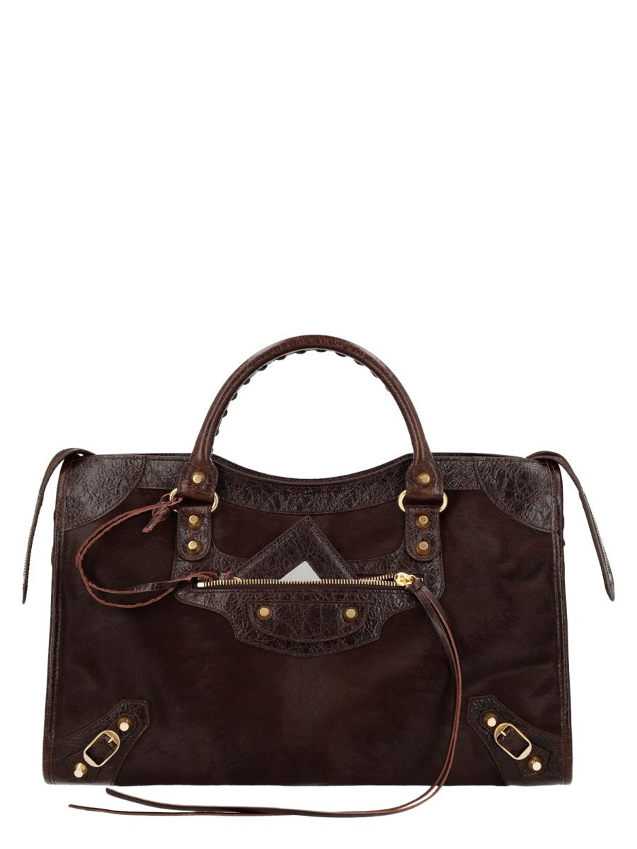 Balenciaga Women's Le City Medium Bag Brown