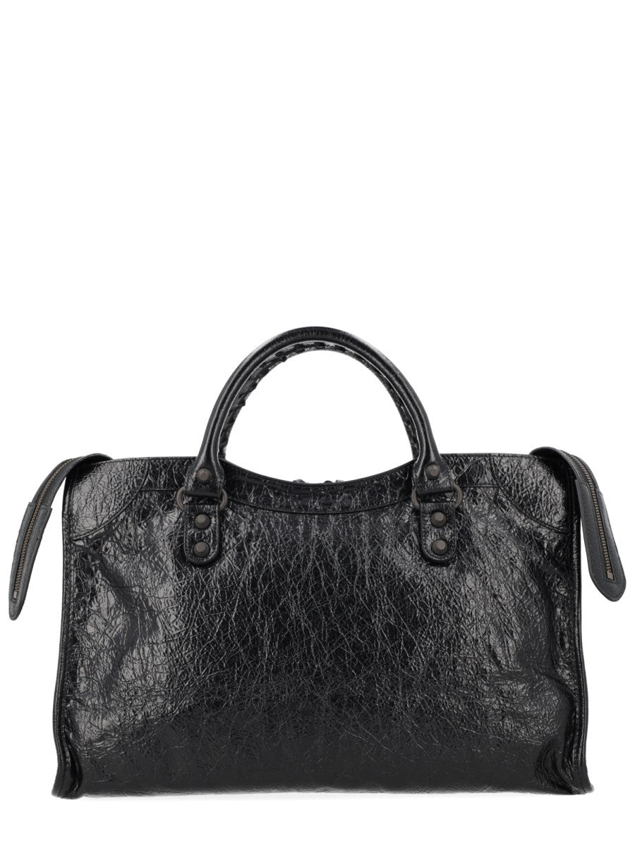 Balenciaga Women's LE City Medium Bag Black, view 3