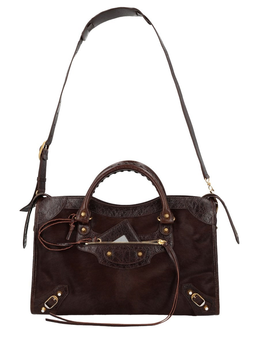 Balenciaga Women's Le City Medium Bag Brown