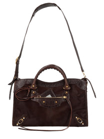 Balenciaga Women's Le City Medium Bag Brown