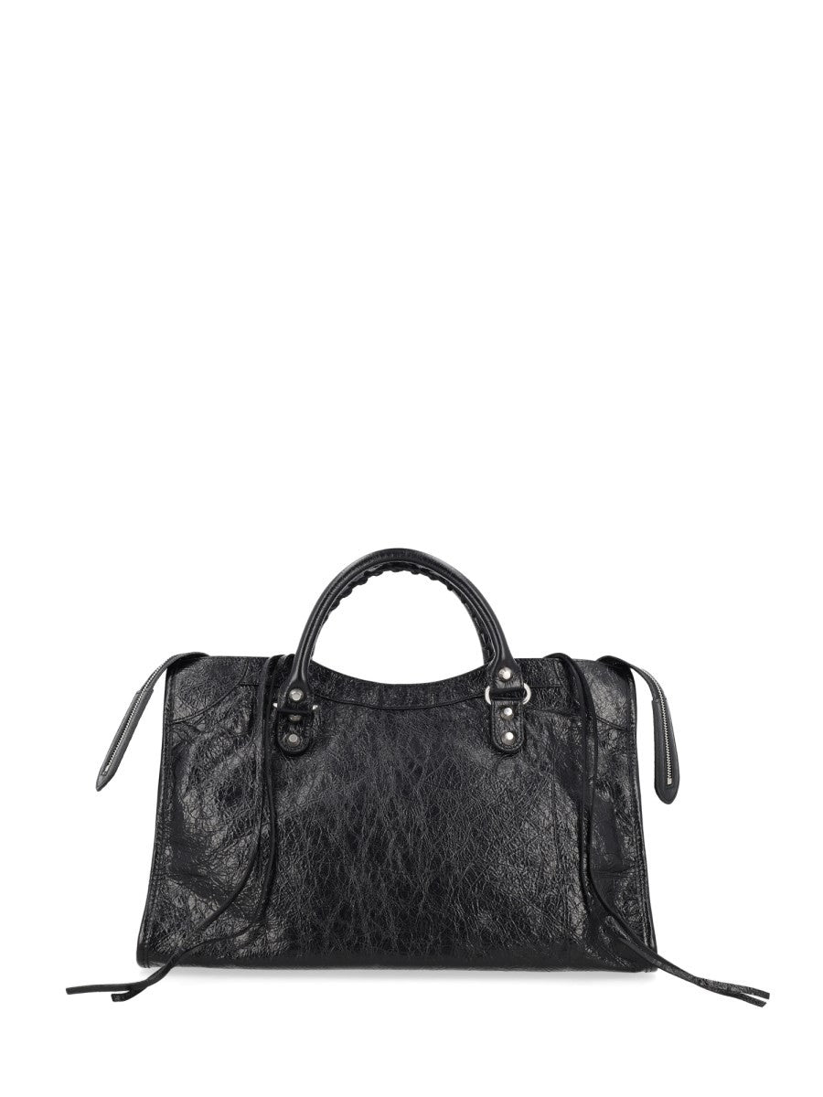 Balenciaga Women's LE City Medium Bag Black, view 4