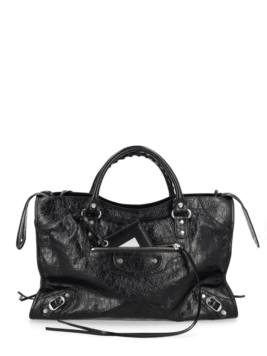 Balenciaga Women's LE City Medium Bag Black