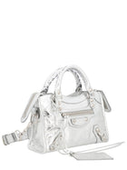 Balenciaga Women's Le City Mini Bag Silver
