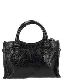 Balenciaga Women's LE City Nano Bag Black, view 4