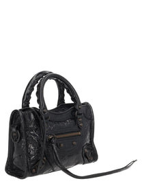 Balenciaga Women's LE City Nano Bag Black, view 3