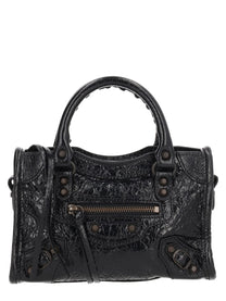 Balenciaga Women's LE City Nano Bag Black