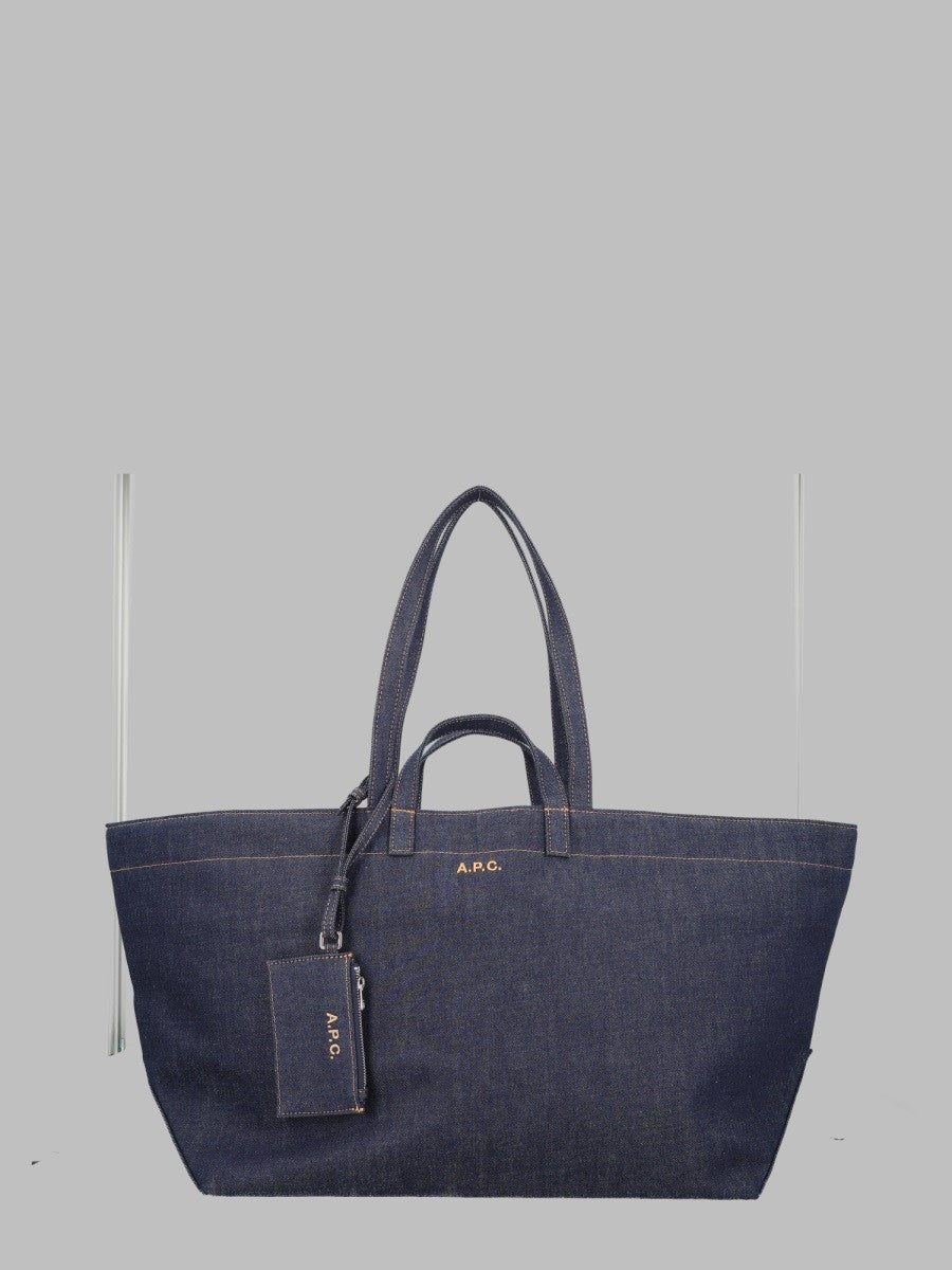 A.P.C Women's Borsa LE Drummer Toile Multicolor