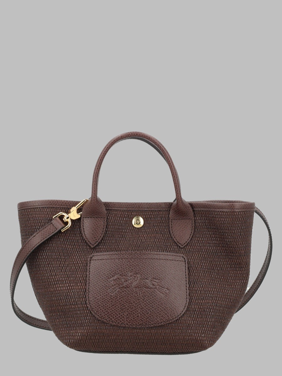 Longchamp Women's Borsa LE Panier Pliage Small Brown