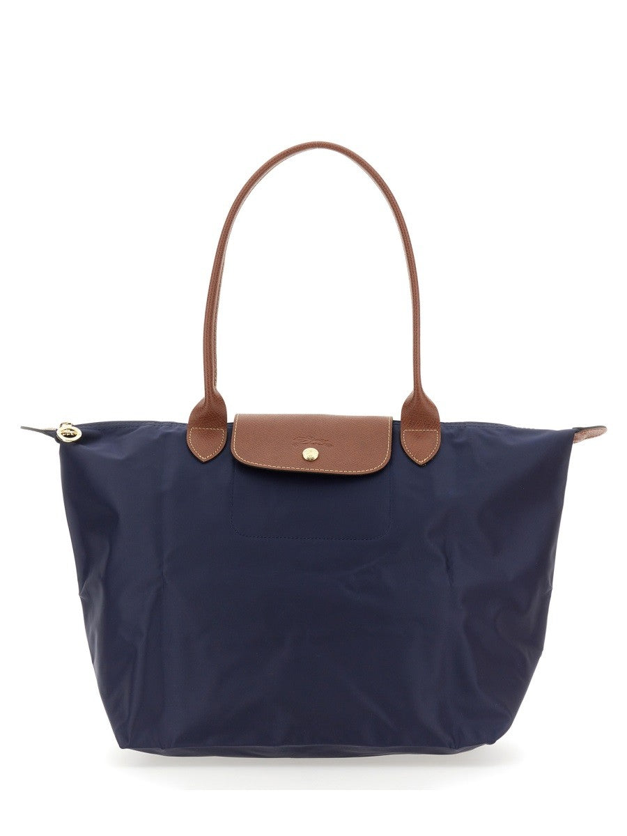 Longchamp Women's LE Pliage Original Large Bag Blue
