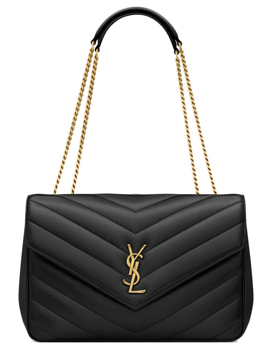 Saint Laurent Women's Loulou Large Bag Black