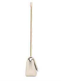 Saint Laurent Women's Borsa Loulou Medium White