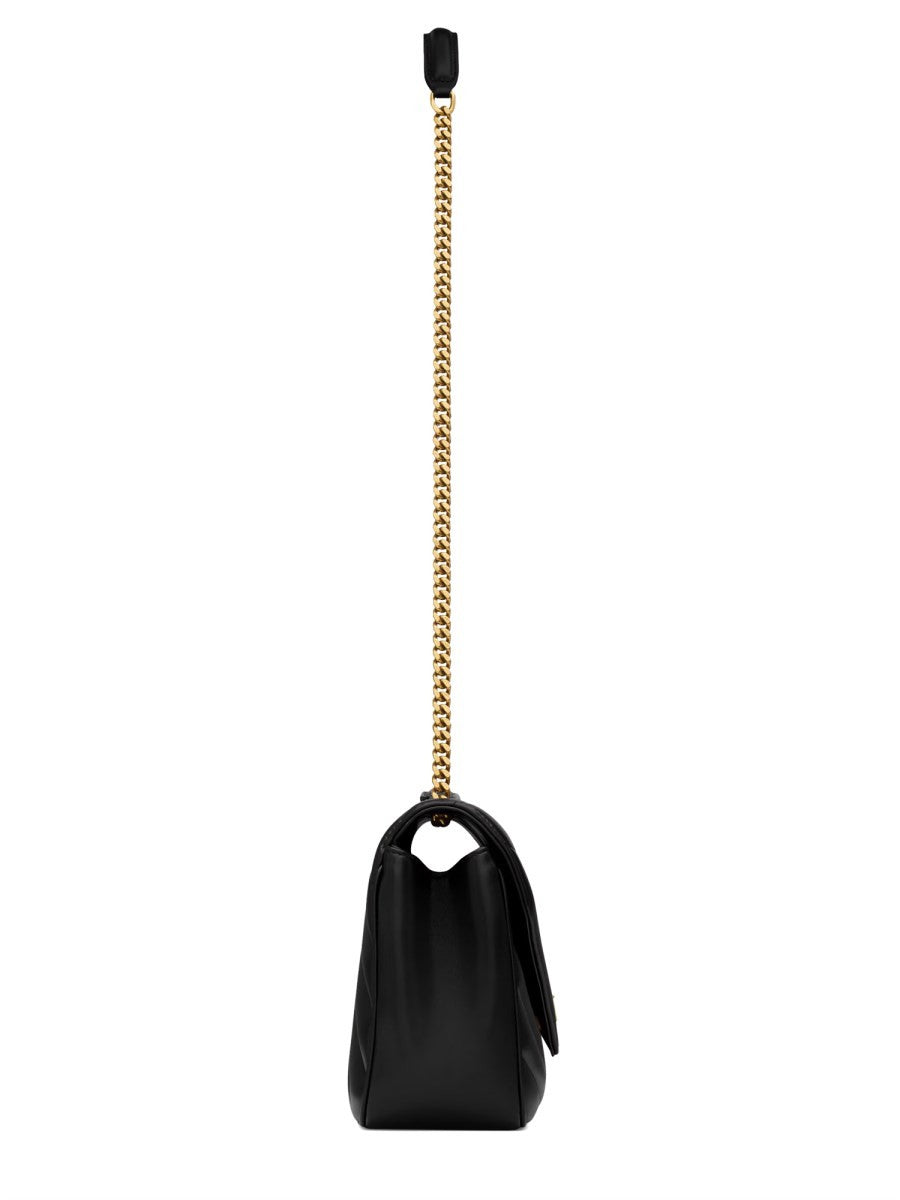 Saint Laurent Women's Loulou Medium Bag Black, view 3