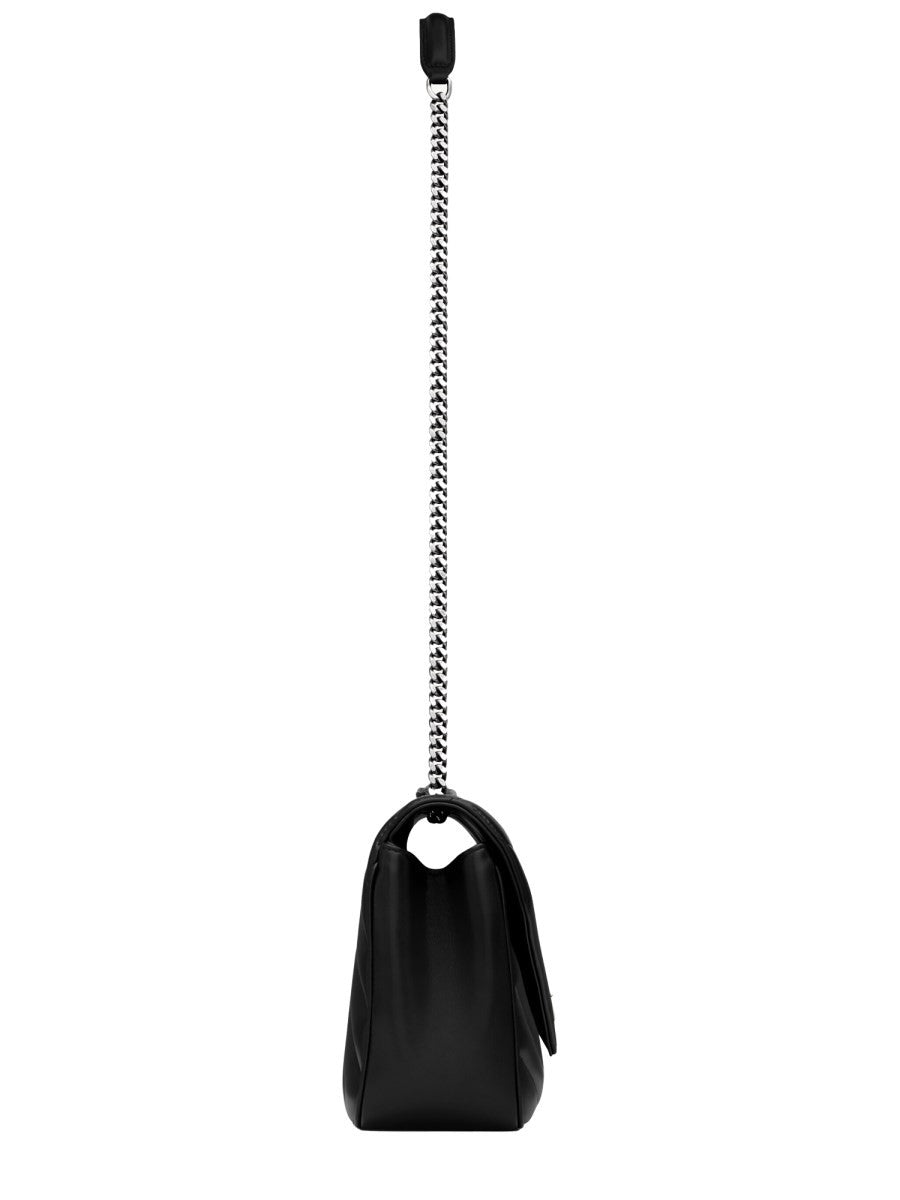 Saint Laurent Women's Loulou Medium Bag Black, view 5
