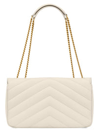 Saint Laurent Women's Borsa Loulou Medium White