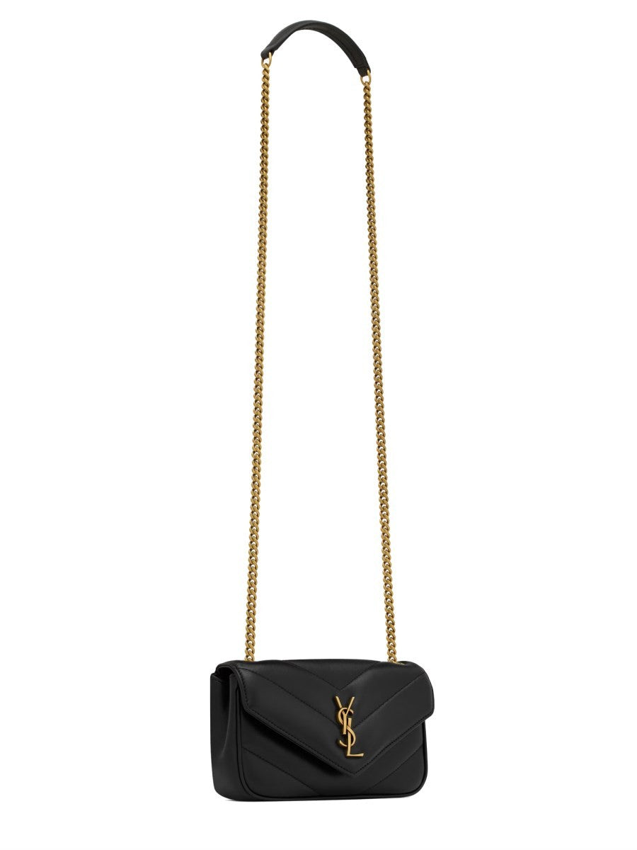 Saint Laurent Women's Borsa Loulou Mini Black