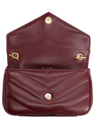 Saint Laurent Women's Loulou Mini Bag Red, view 5