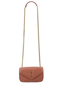 Saint Laurent Women's Borsa Loulou Mini Brown