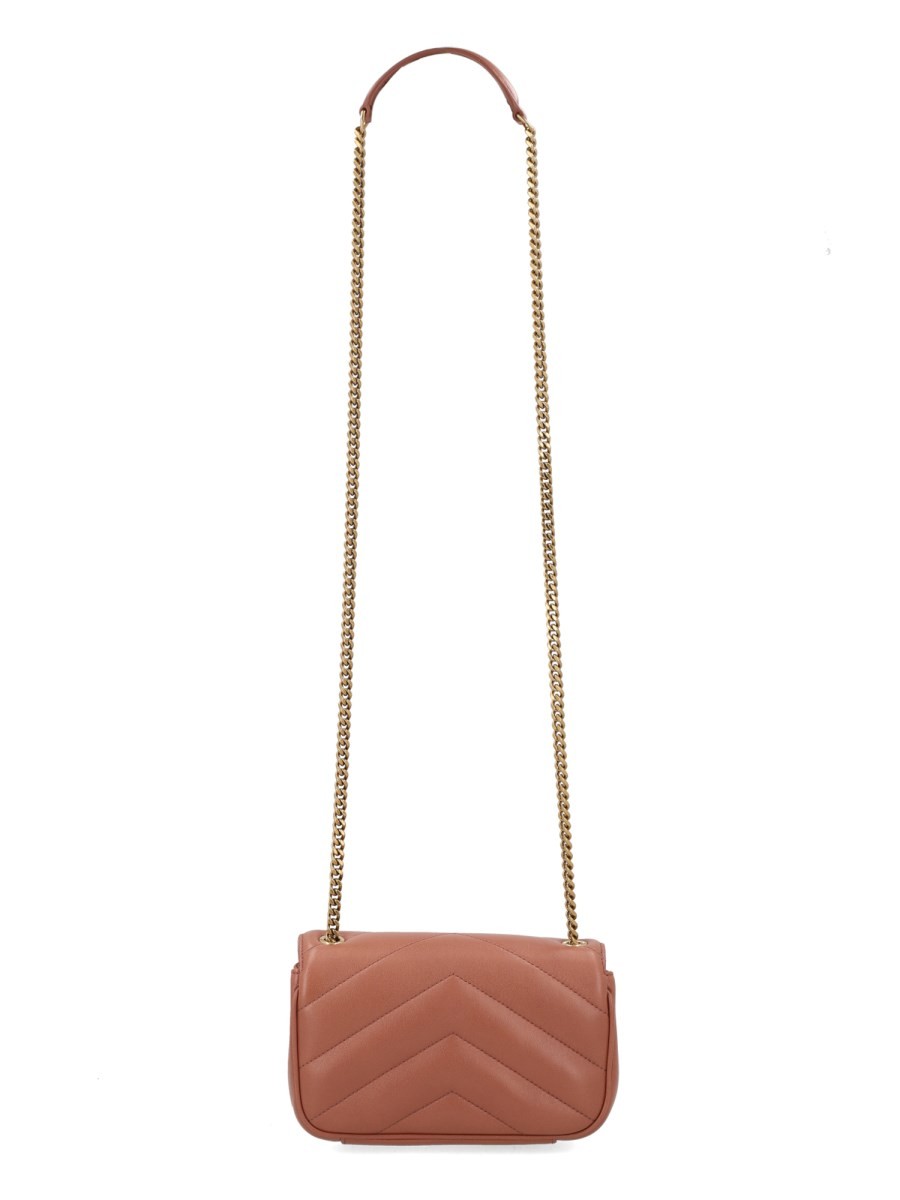 Saint Laurent Women's Borsa Loulou Mini Brown
