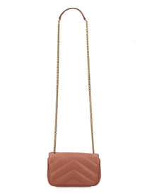 Saint Laurent Women's Borsa Loulou Mini Brown