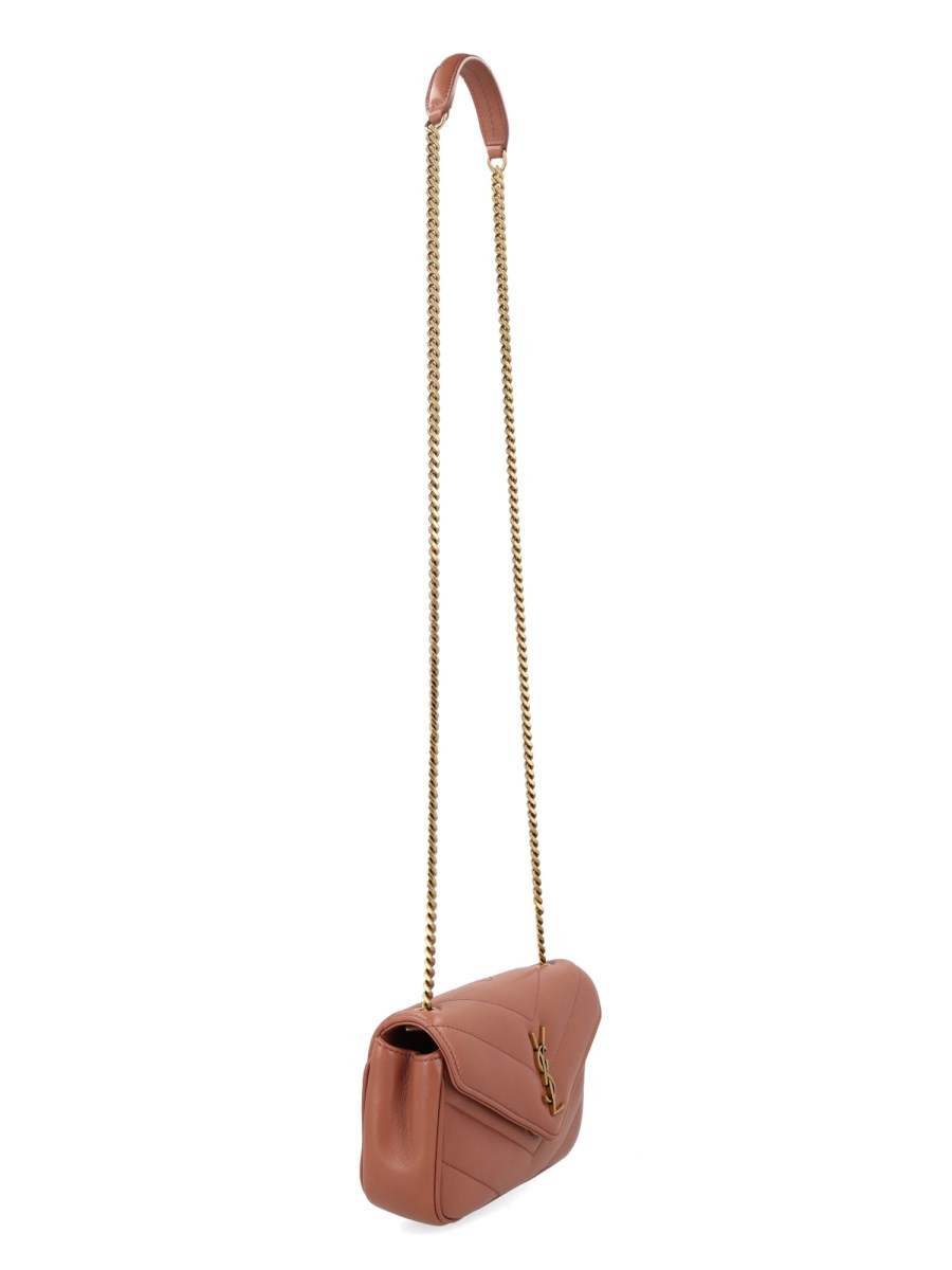 Saint Laurent Women's Borsa Loulou Mini Brown