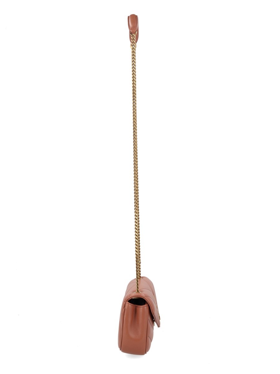 Saint Laurent Women's Borsa Loulou Mini Brown