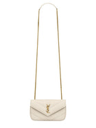 Saint Laurent Women's Loulou Mini Bag White