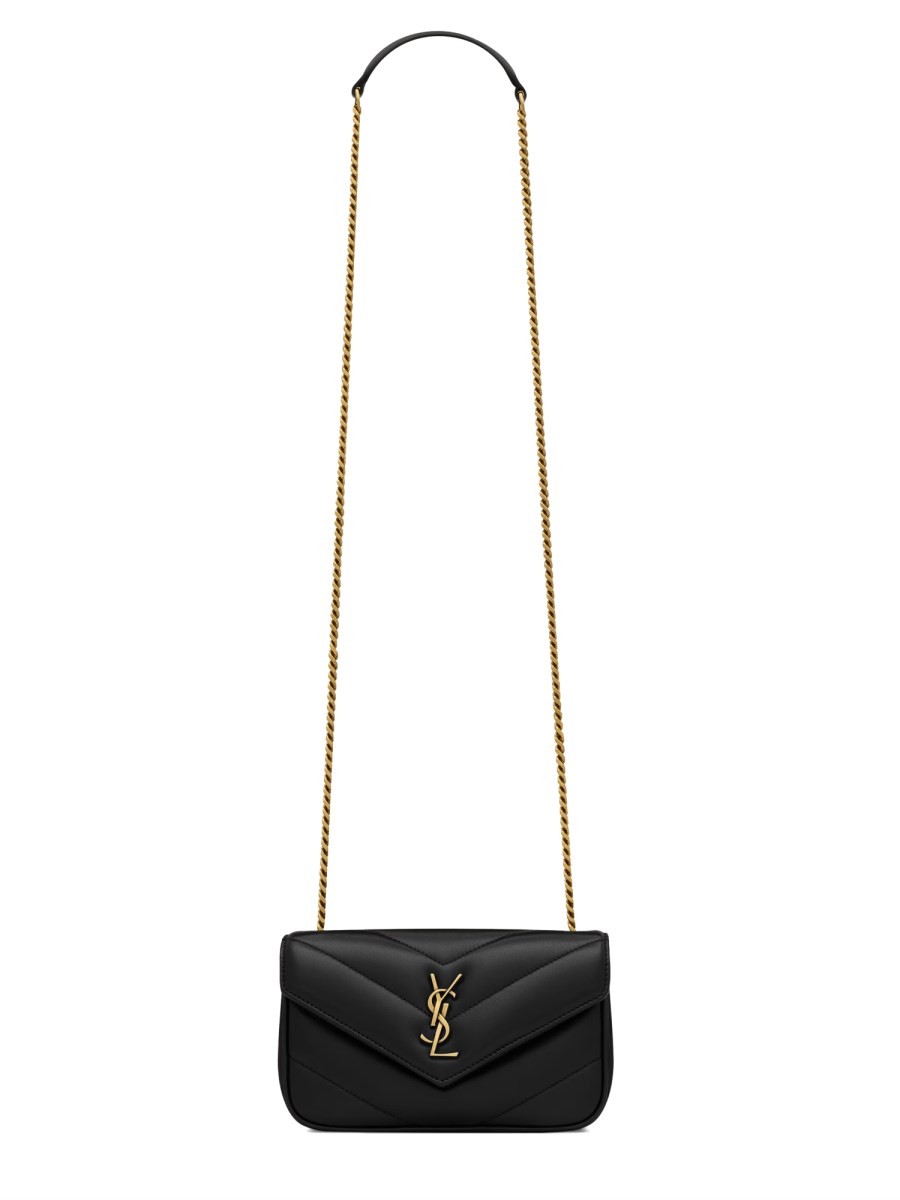 Saint Laurent Women's Loulou Mini Bag Black