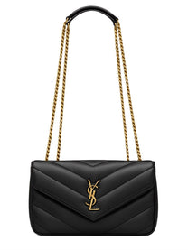 Saint Laurent Women's Borsa Loulou Small Black