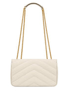 Saint Laurent Women's Loulou Small Bag Beige, view 2