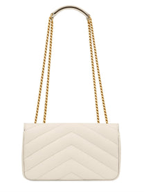 Saint Laurent Women's Loulou Small Bag Beige, view 2