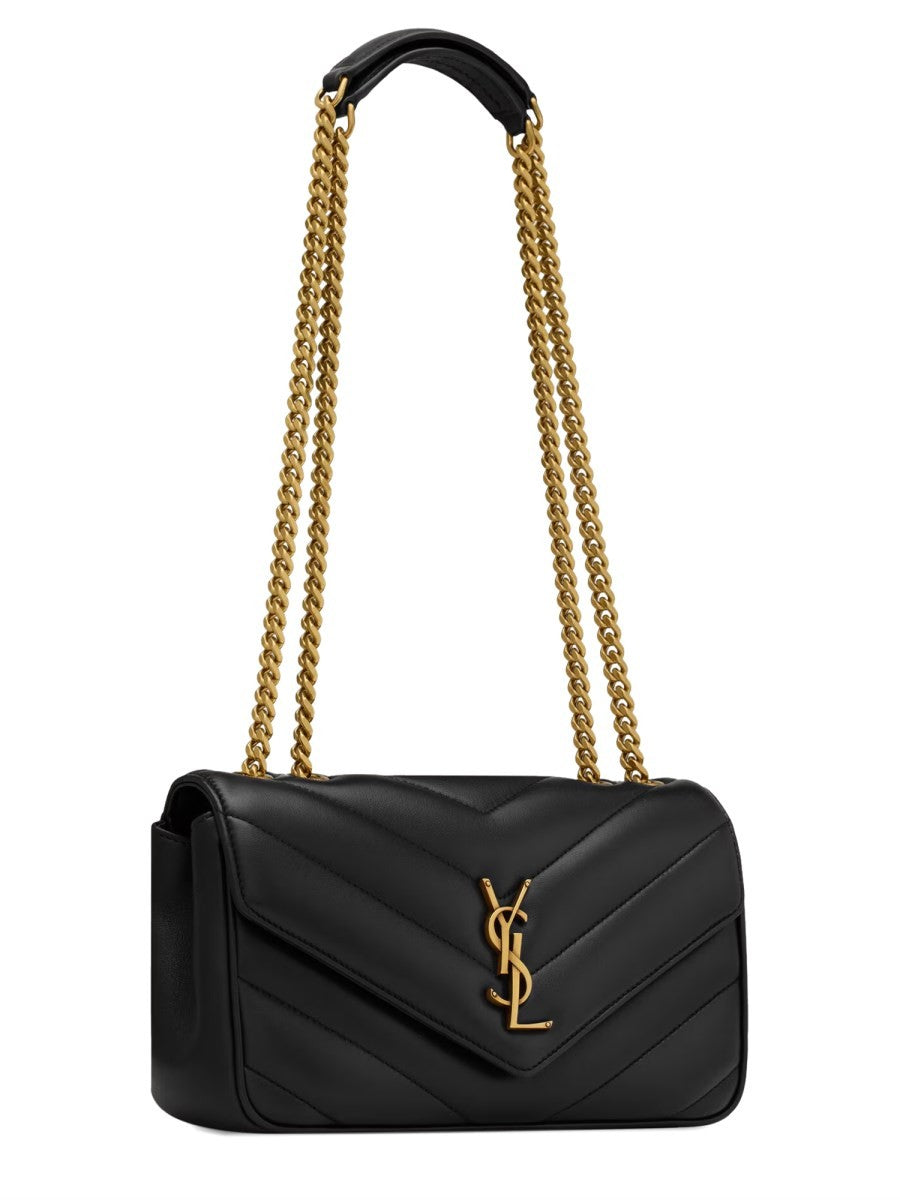 Saint Laurent Women's Borsa Loulou Small Black