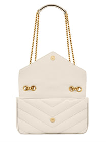 Saint Laurent Women's Loulou Small Bag Beige, view 3