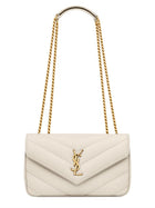 Saint Laurent Women's Loulou Small Bag Beige